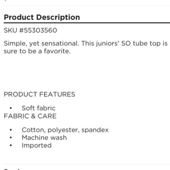 SO bandeau tube top Juniors Large yellow aqua tie‎ dye new with tags - Picture 4 of 10